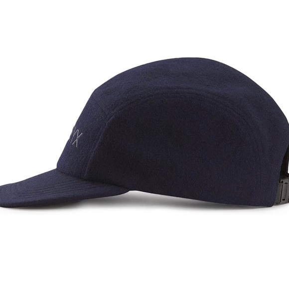 Arc'teryx Navy Blue 5 panel wool baseball cap - O/S - Picture 3 of 4